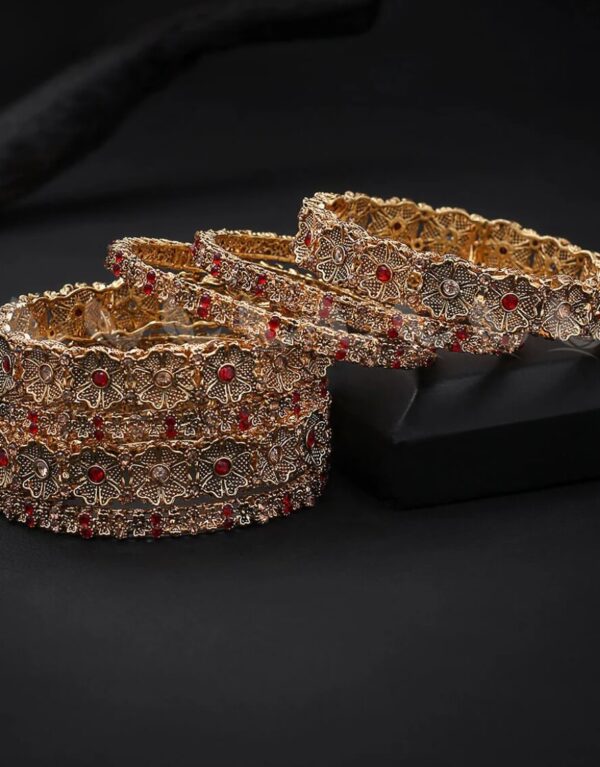 Opulent Orchid Bangles